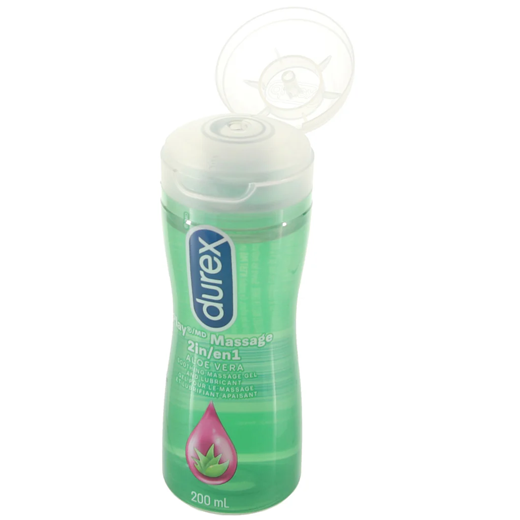 Play 2 in 1 Aloe Vera Massage Gel & Lubricant in 6.76oz/200 - Image 2