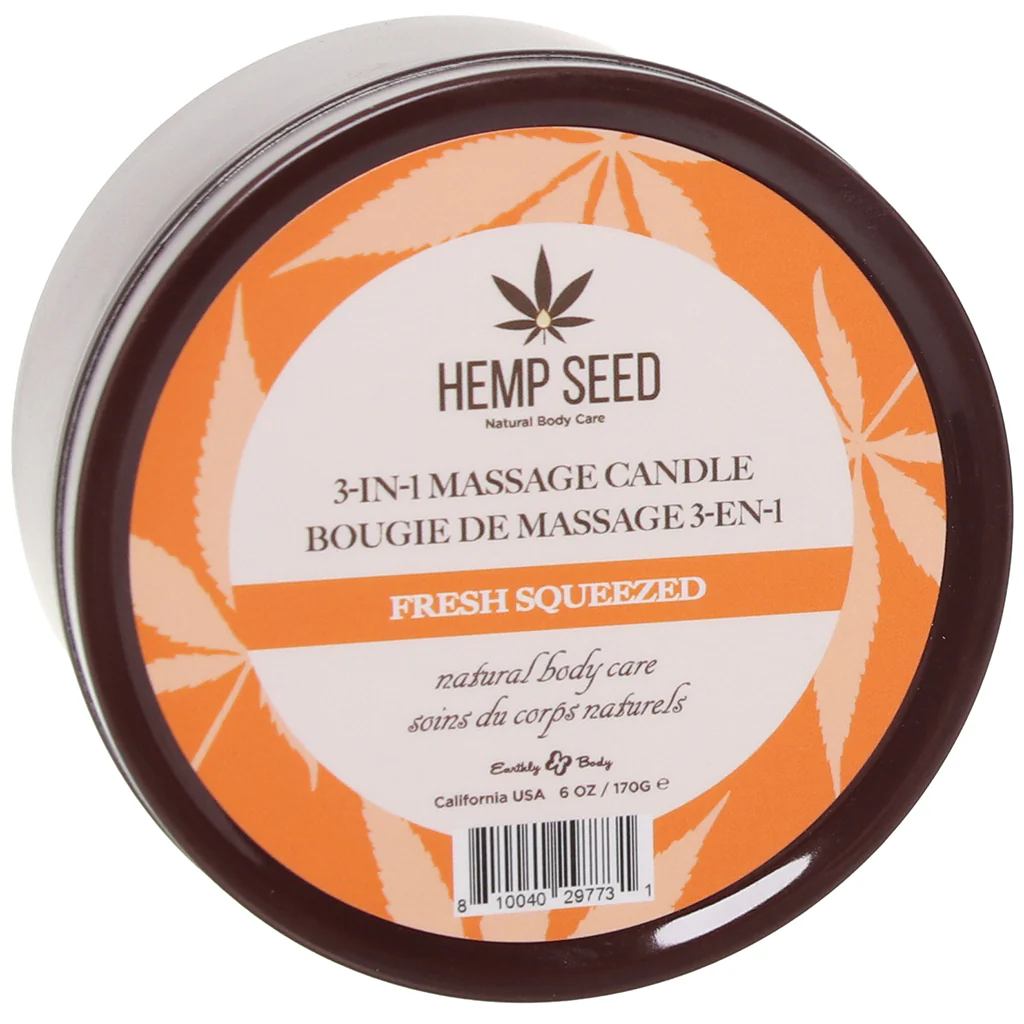 3-in-1 Massage Candle 6oz/170g in Fresh Squeezed - Image 9