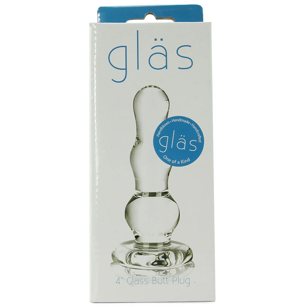 gläs 4 Inch Glass Butt Plug - Image 6