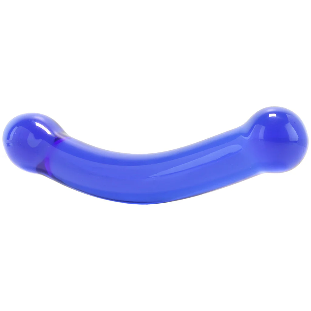 gläs 6 Inch Curved G-Spot Glass Dildo - Image 5