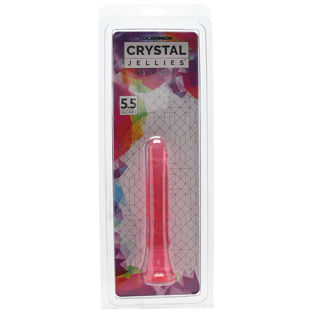 Crystal Jellies Anal Starter Dildo in Pink - Image 6