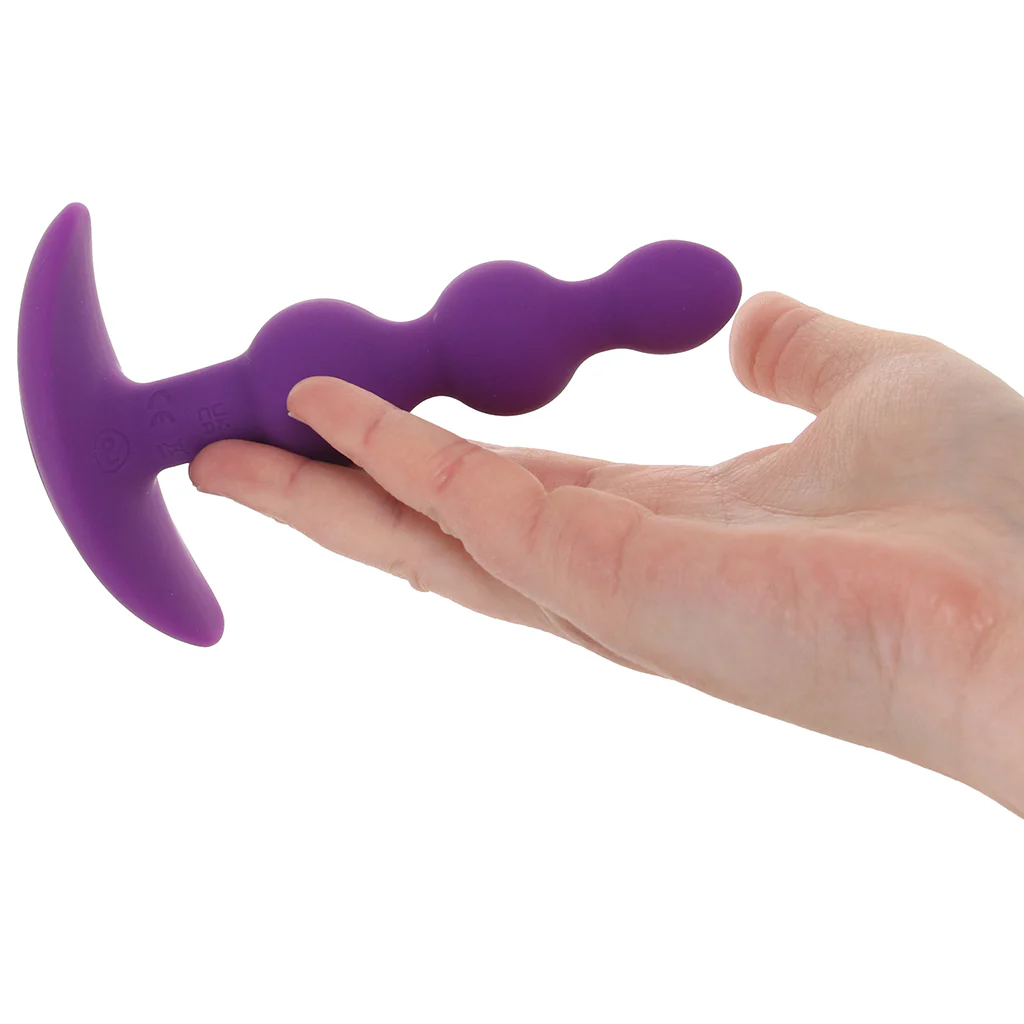A-Play Beaded 5.5 Inch Anal Vibe in Purple - Image 4