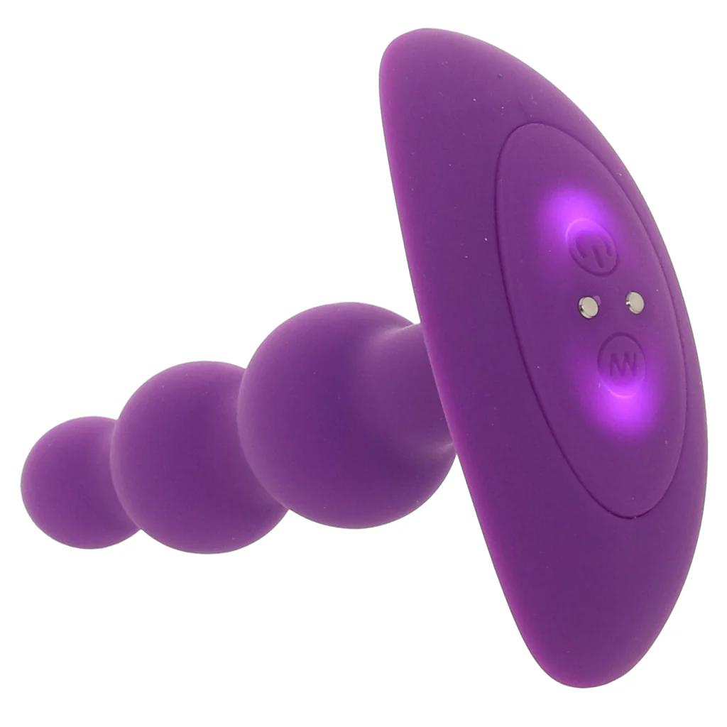 A-Play Beaded 5.5 Inch Anal Vibe in Purple - Image 5