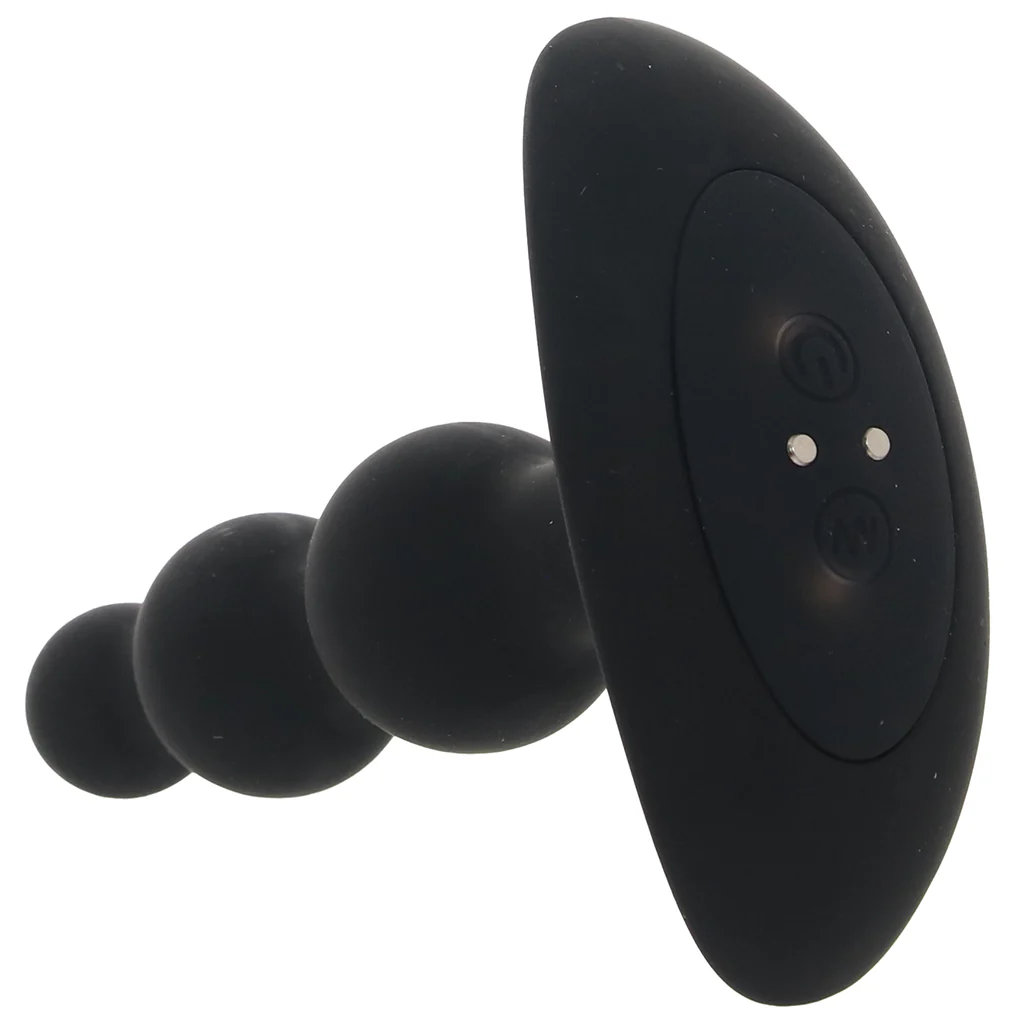 A-Play Beaded 5.5 Inch Anal Vibe in Black - Image 5