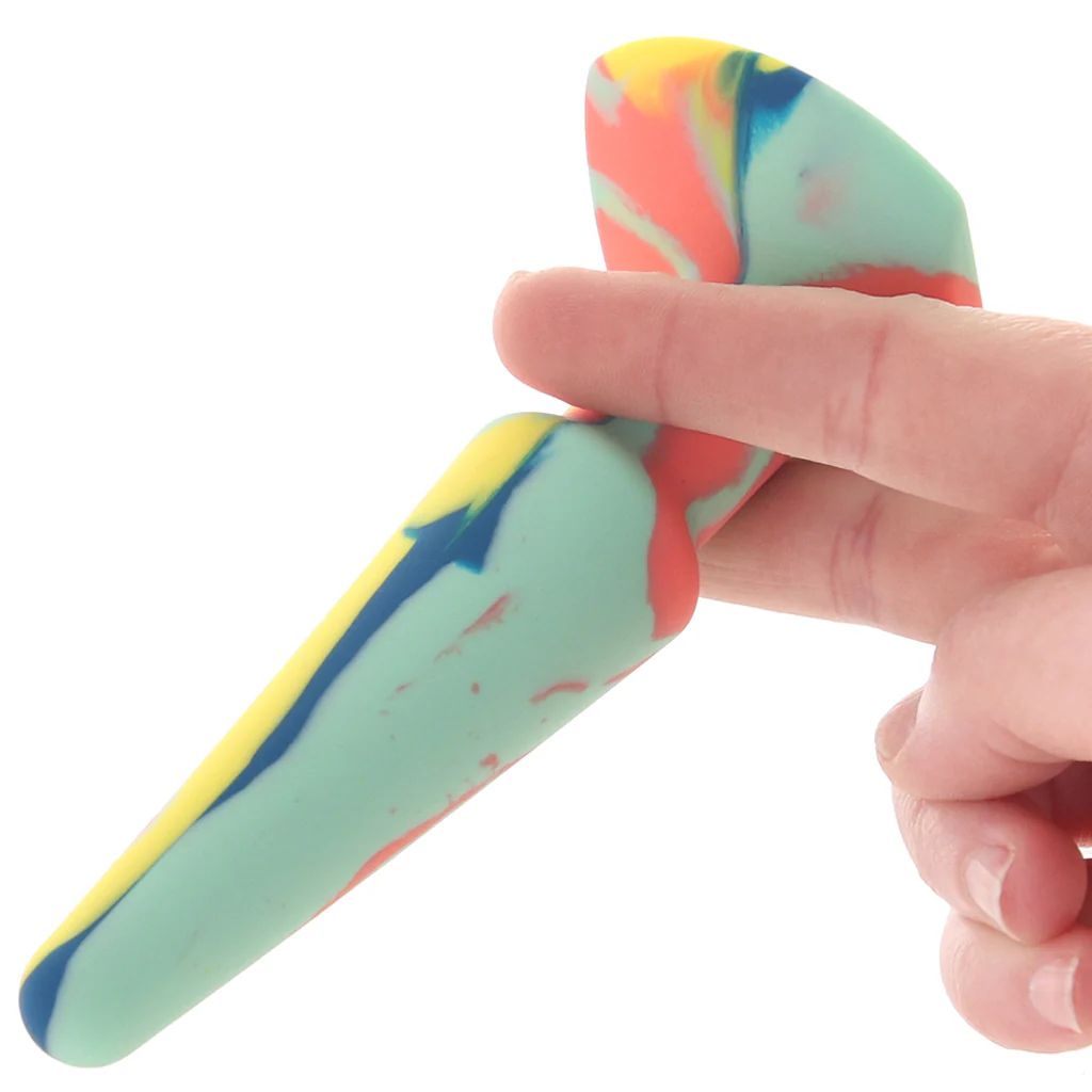 A-Play Groovy 5 Inch Anal Plug in Sunrise - Image 4