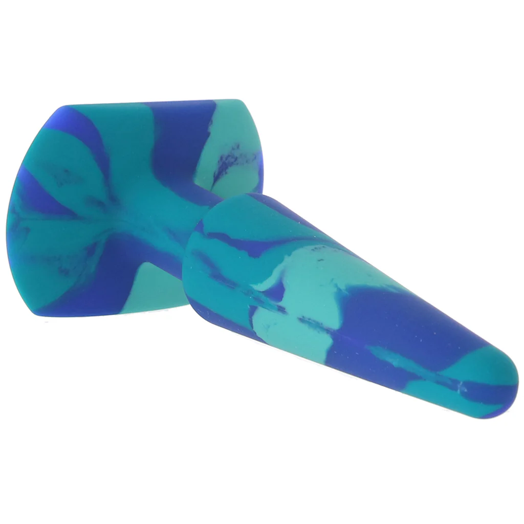 A-Play Groovy 5 Inch Anal Plug in Ocean - Image 2