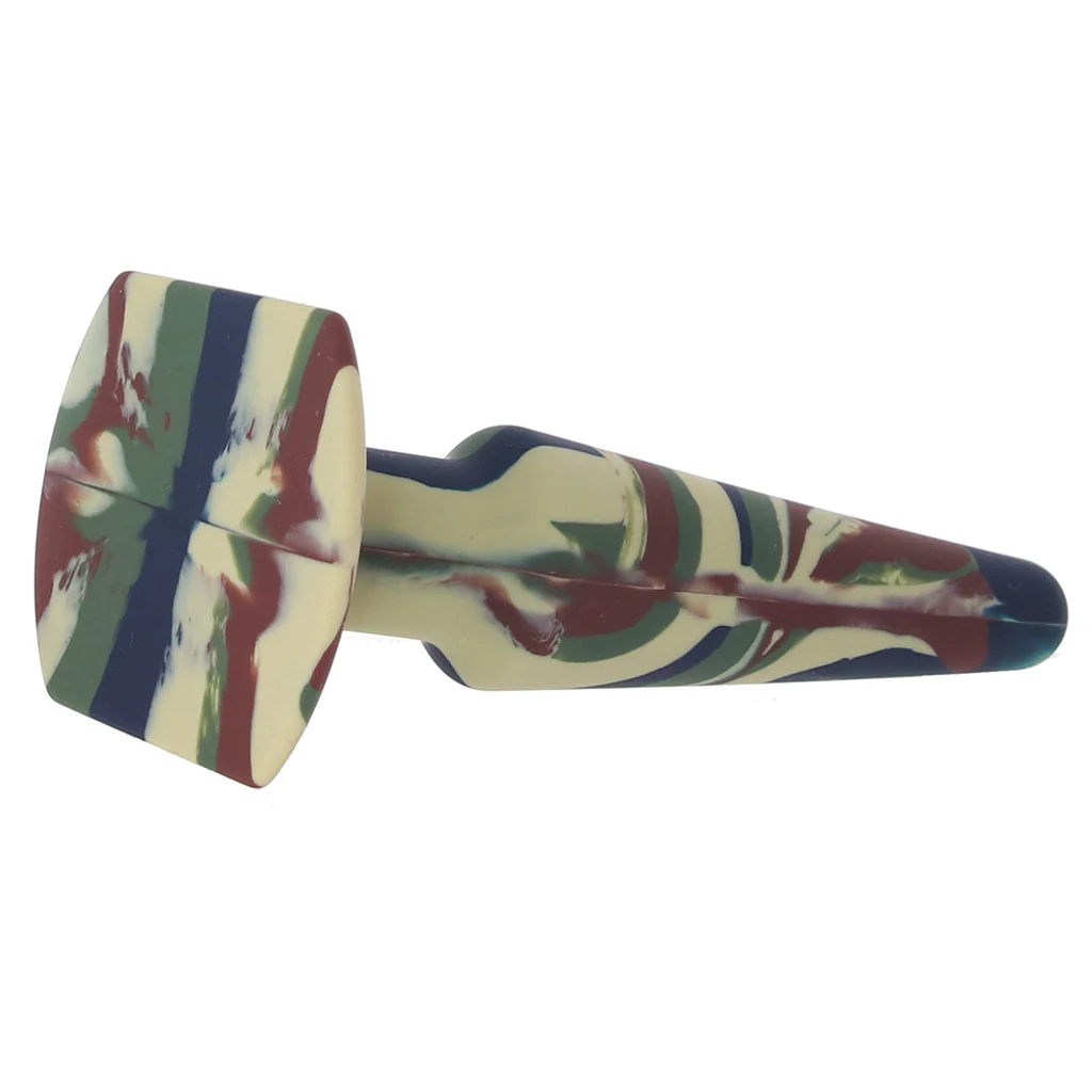 A-Play Groovy 5 Inch Anal Plug in Camo - Image 5