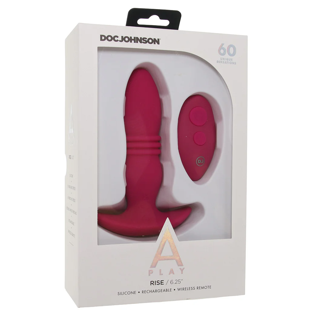 A-Play Rise 6.25 Inch Thrusting Anal Vibe - Image 9