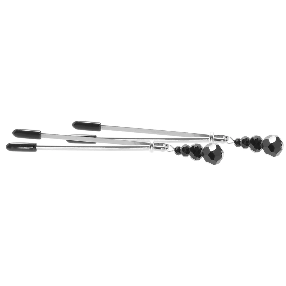 Adjustable Beaded Tweezer Nipple Clips - Image 2