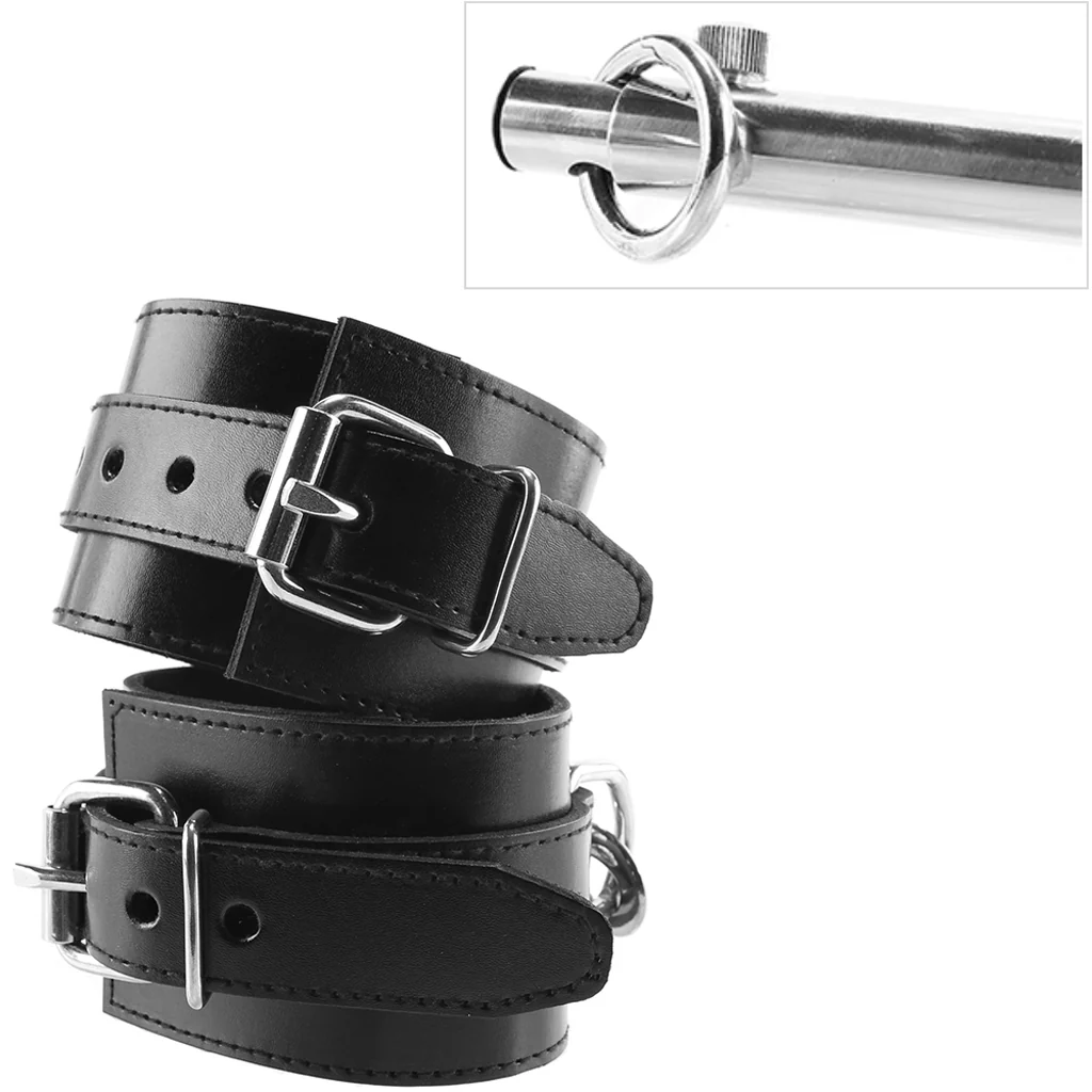 Adjustable Leg Spreader Bar in Black - Image 5