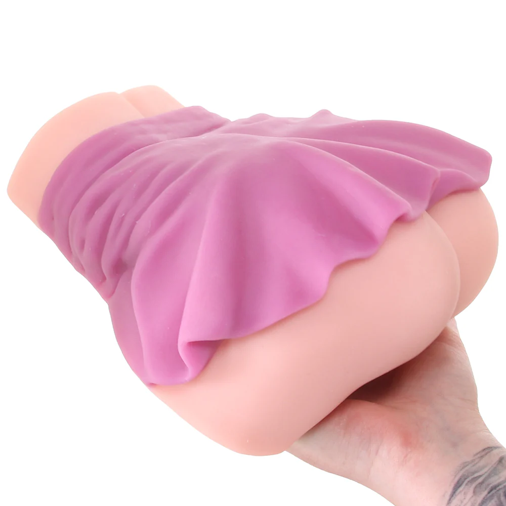 Alexis Monroe Mini Skirt Pussy & Anus Masturbator - Image 4