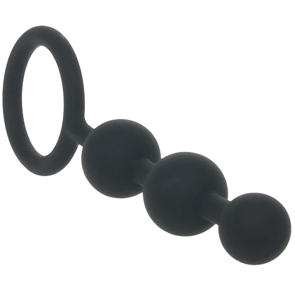 All About Anal 3 Bead Silicone Anal Beads - Image 2