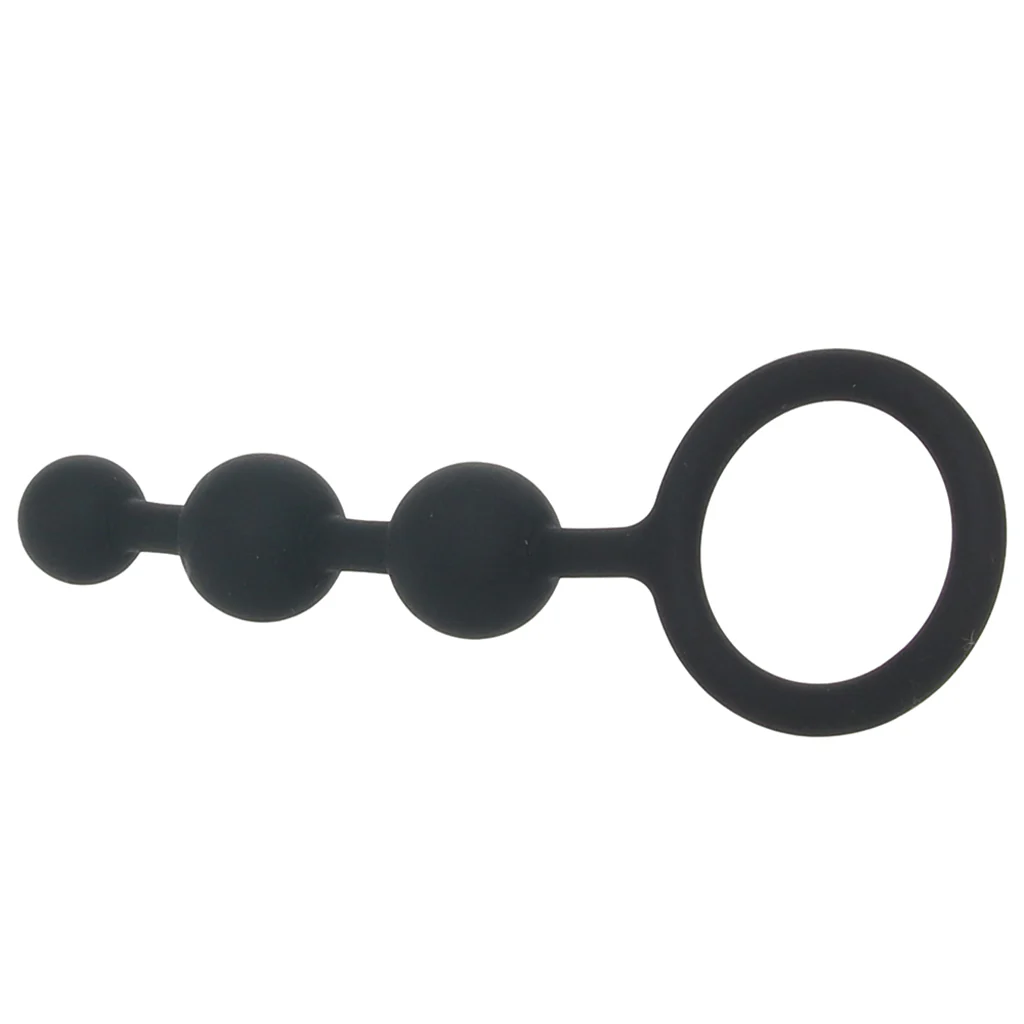 All About Anal 3 Bead Silicone Anal Beads - Image 5