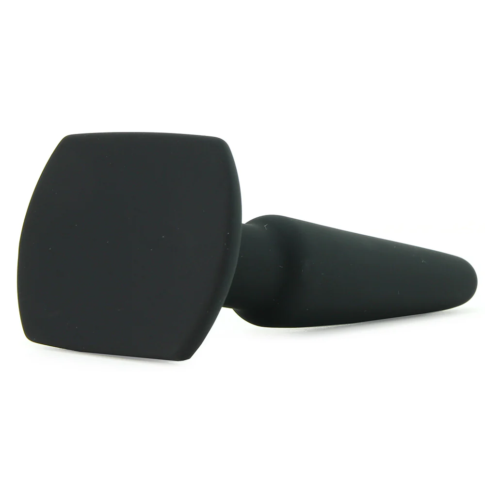 All About Anal Seamless Silicone 4 Inch Butt Plug in Black - Image 5