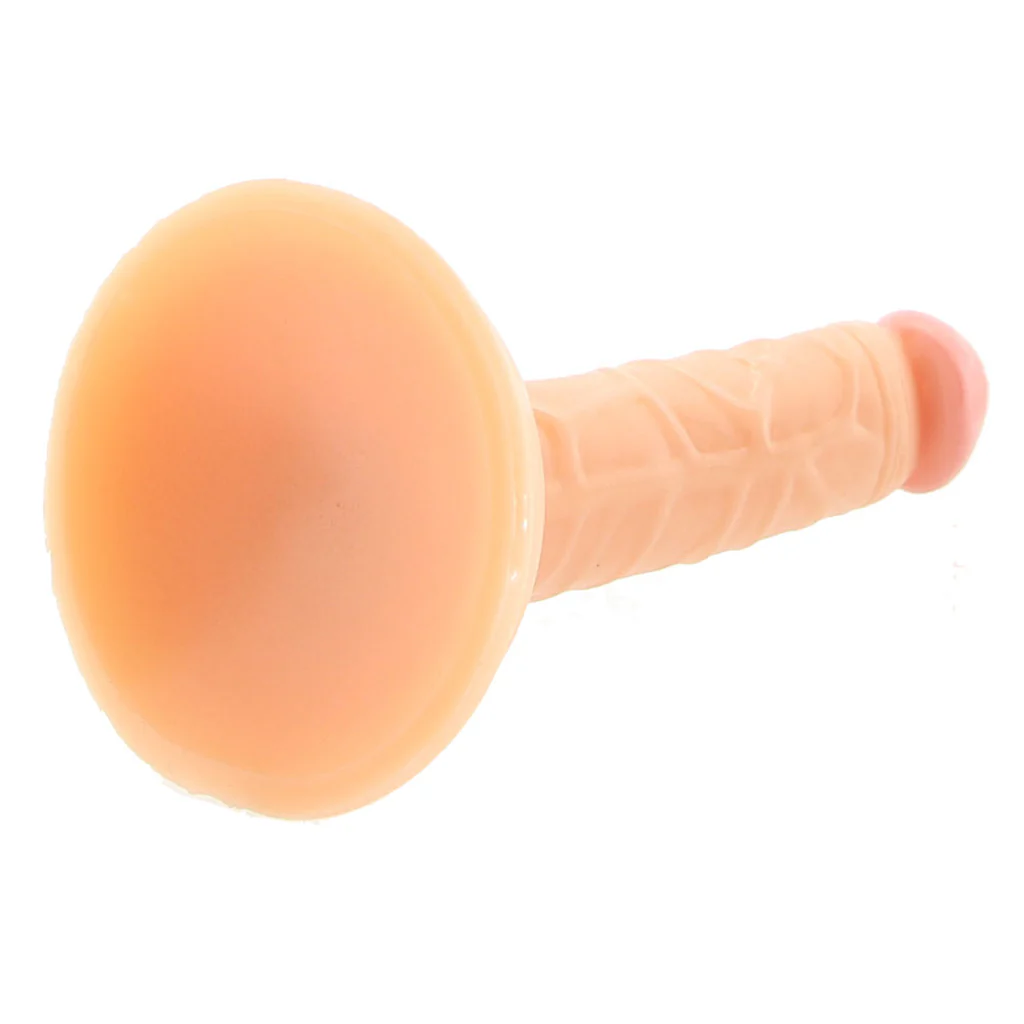 Mini Whoppers 4 Inch Straight Dildo in Flesh - Image 5