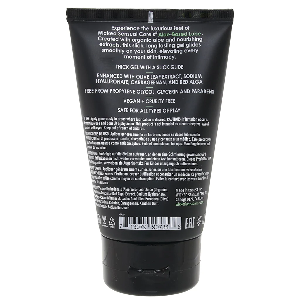 Aloe Vera Based Lube in 4oz/120ml - Image 9