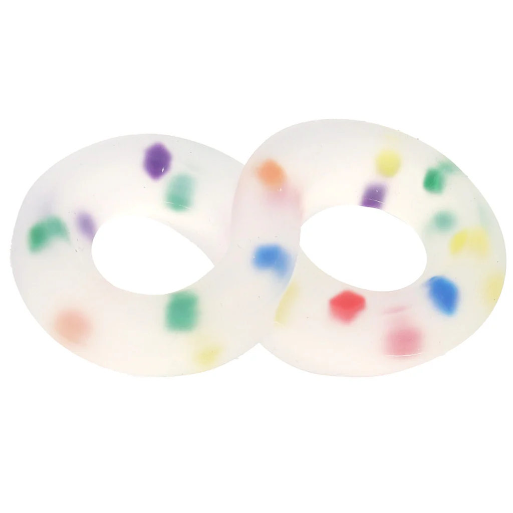 Alpha Crazy 8 Party Silicone Cock Ring - Image 3