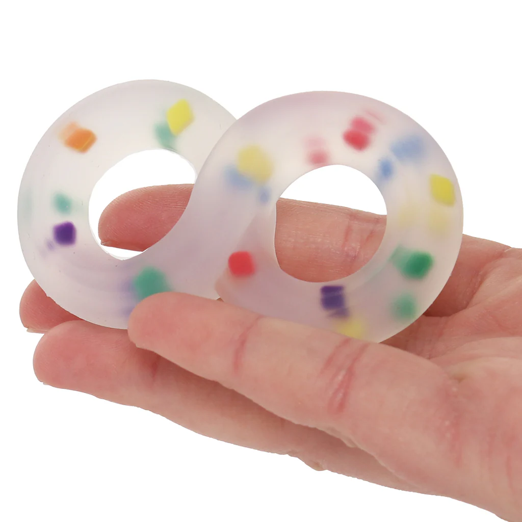 Alpha Crazy 8 Party Silicone Cock Ring - Image 4