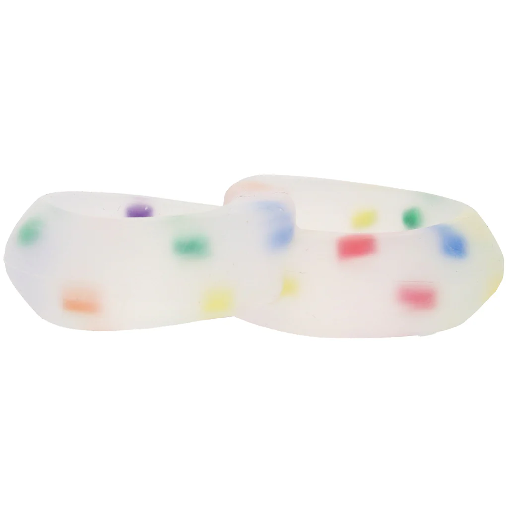 Alpha Crazy 8 Party Silicone Cock Ring - Image 7