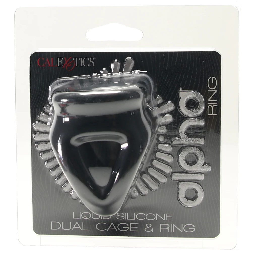 Alpha Dual Liquid Silicone Cage & Ring - Image 6
