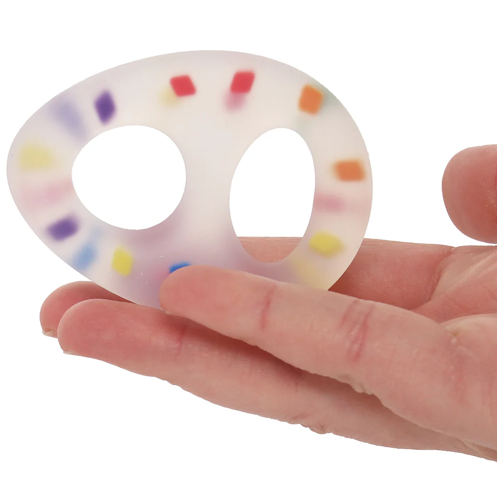 Alpha Dual Party Silicone Cock Ring - Image 4