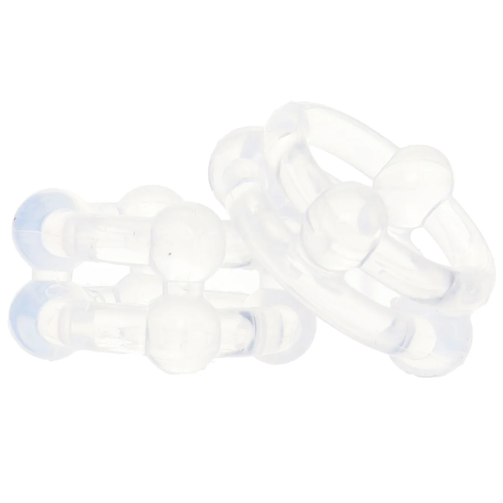 Alpha Liquid Silicone Double Stacker Rings - Image 5