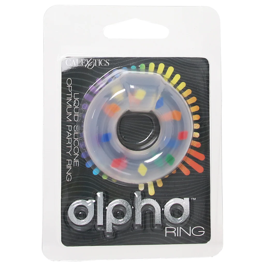 Alpha Party Optimum Silicone Cock Ring - Image 9