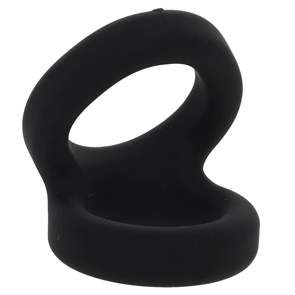 Alpha Ring Liquid Silicone Snug Tugger in Black - Image 5
