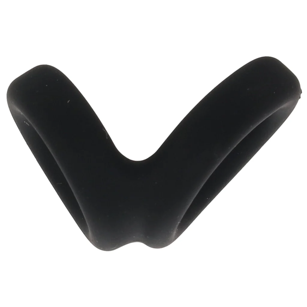 Alpha Ring Liquid Silicone Snug Tugger in Black - Image 7