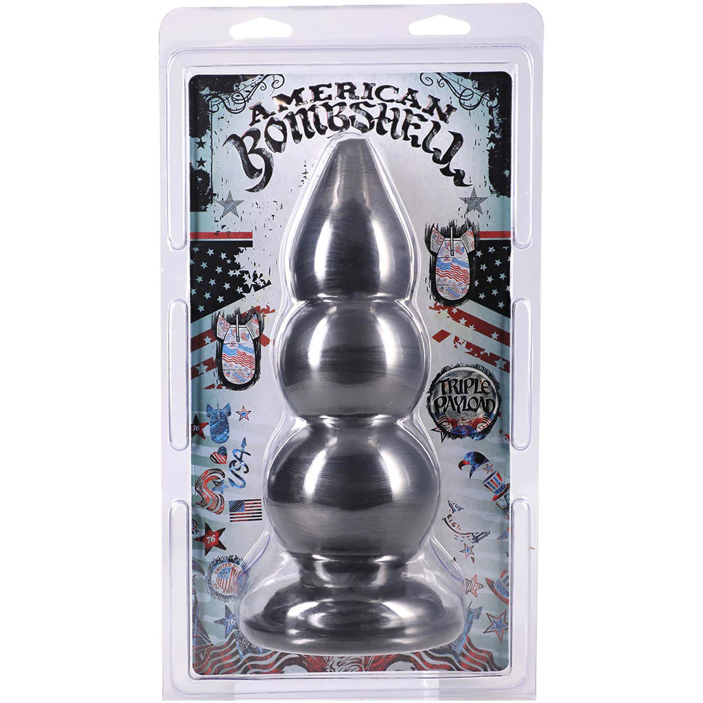 American Bombshell Triple Payload Butt Plug - Image 9