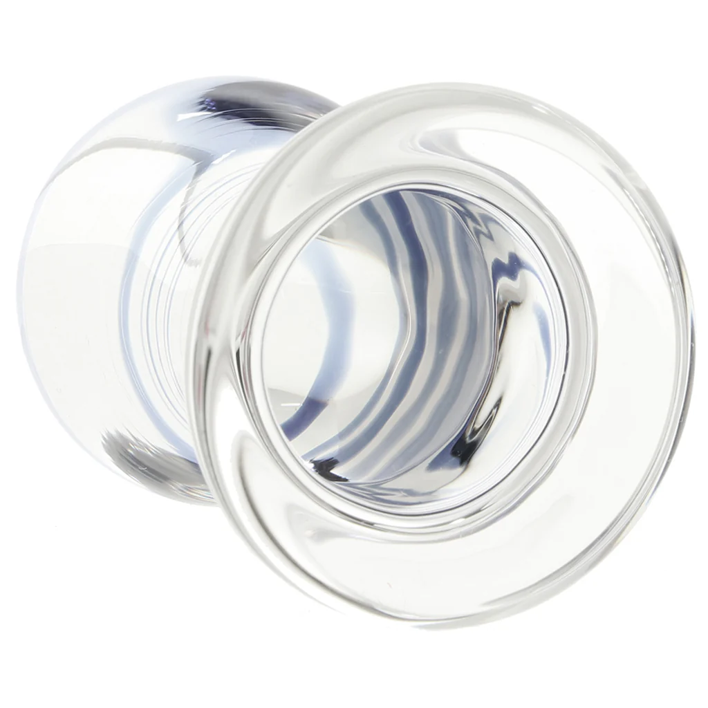 gläs Amethyst Rain Glass Butt Plug - Image 5