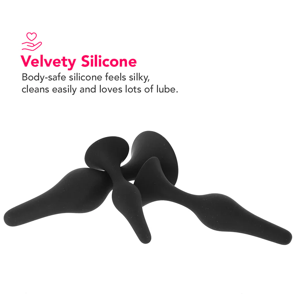 Anal Adventures Platinum Beginner Plug Kit - Image 3