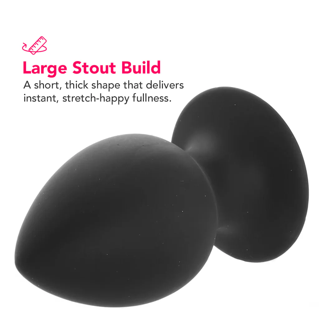 Anal Adventures Platinum Large Stout Plug - Image 2