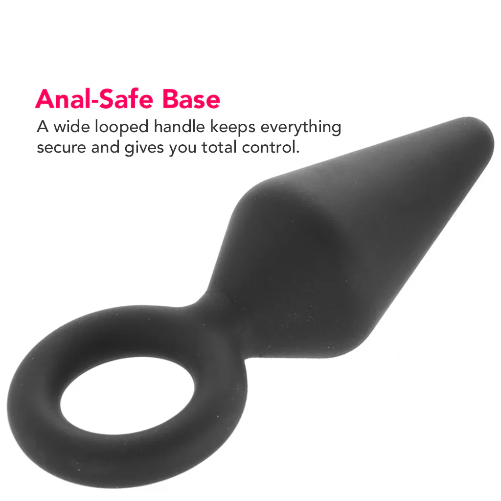 Anal Adventures Platinum Loop Plug in Small - Image 5