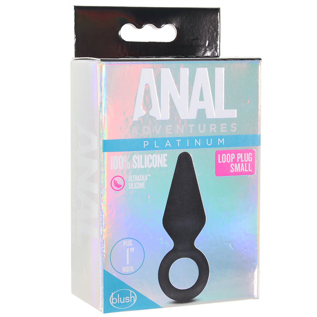 Anal Adventures Platinum Loop Plug in Small - Image 6