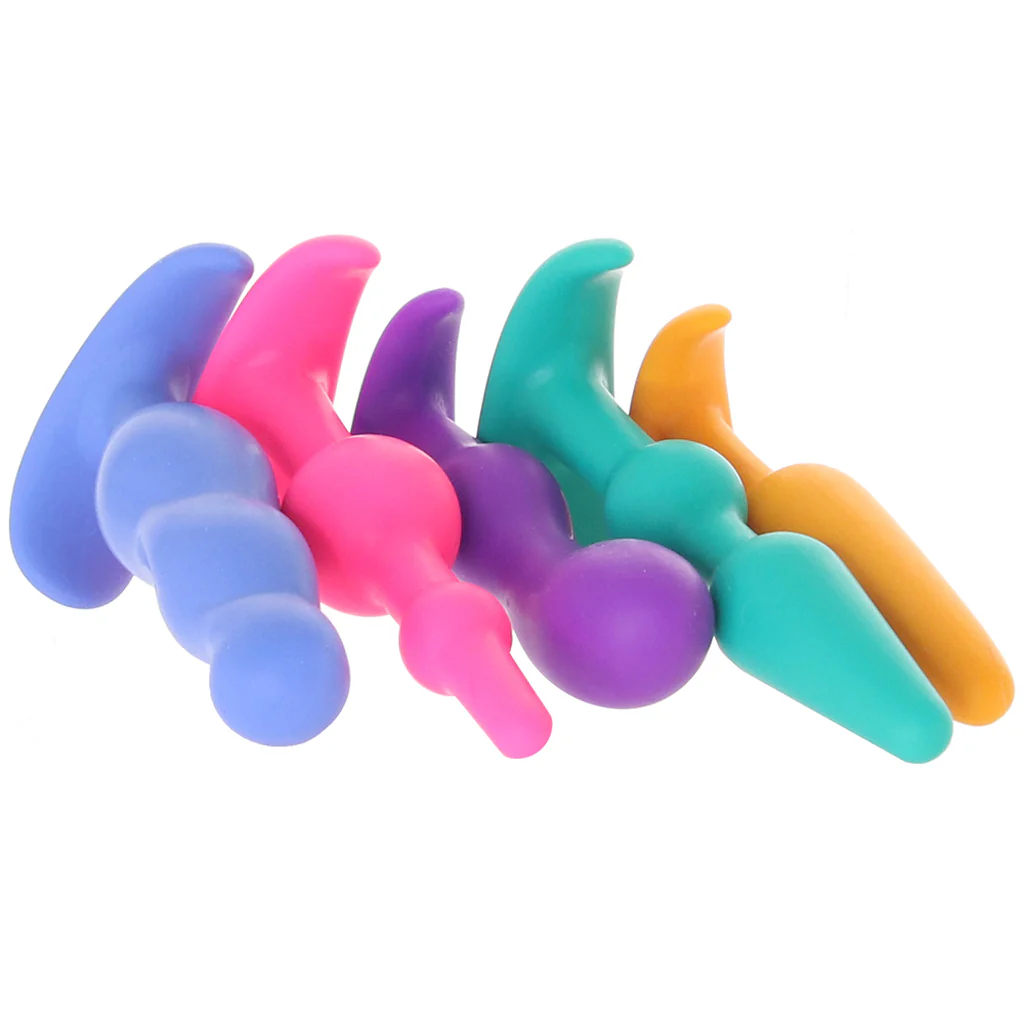 Anal Lovers Beginner Silicone Plug Kit - Image 2