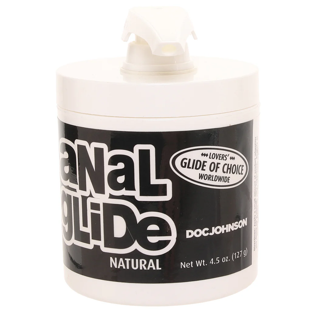 Anal Glide Natural Oil Based Lube in 4.5oz/127g - Image 2
