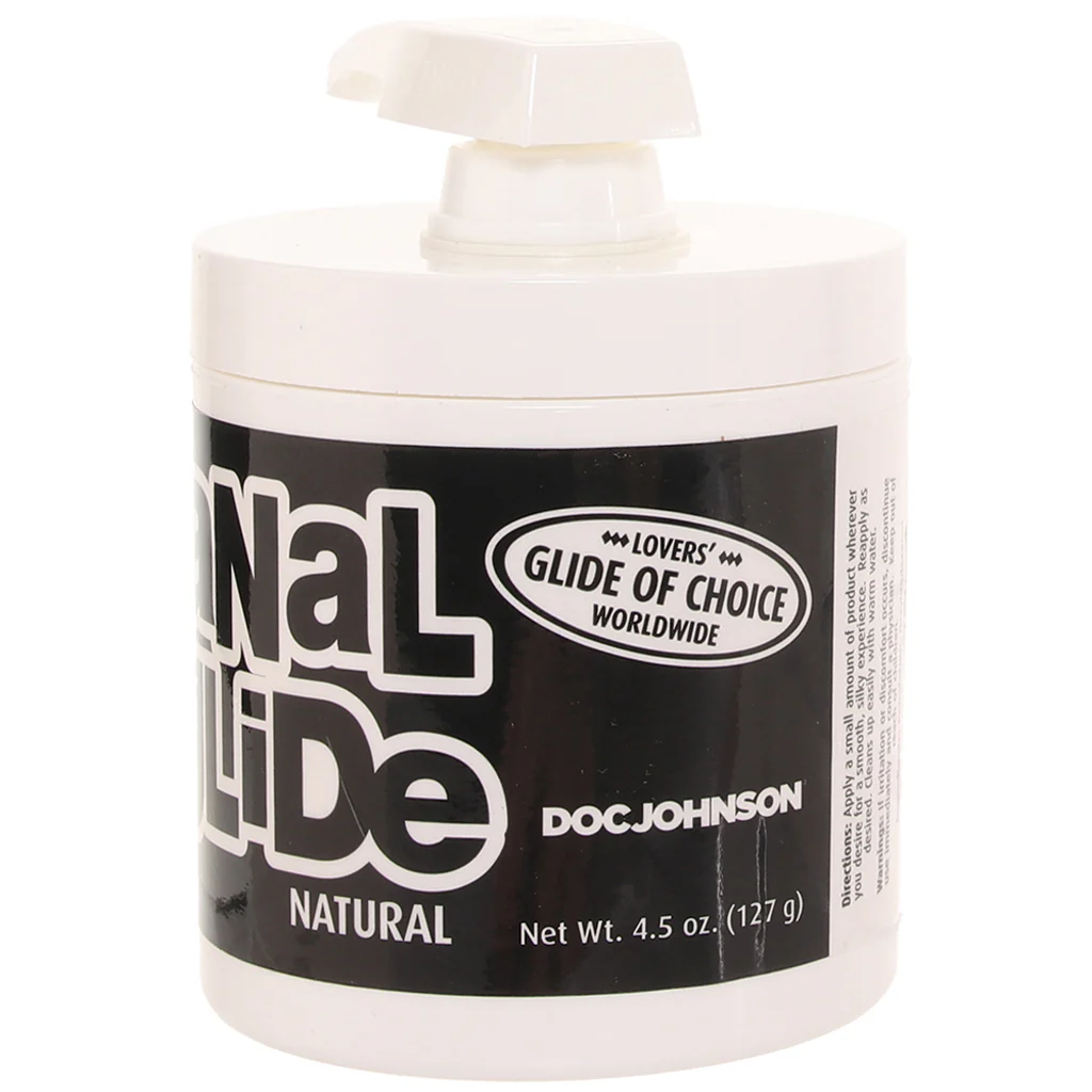 Anal Glide Natural Oil Based Lube in 4.5oz/127g - Image 6