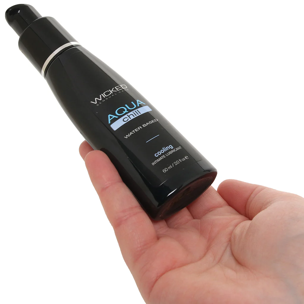 Aqua Chill Cooling Water Based Lube in 2oz/60mL - Image 4