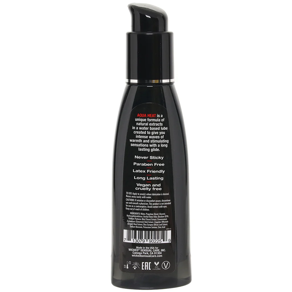 Aqua Heat Lube 4oz/120ml in Warming - Image 6