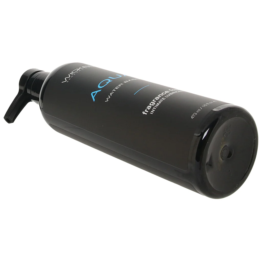 Aqua Fragrance Free Water Based Lube 16oz/473ml - Image 5