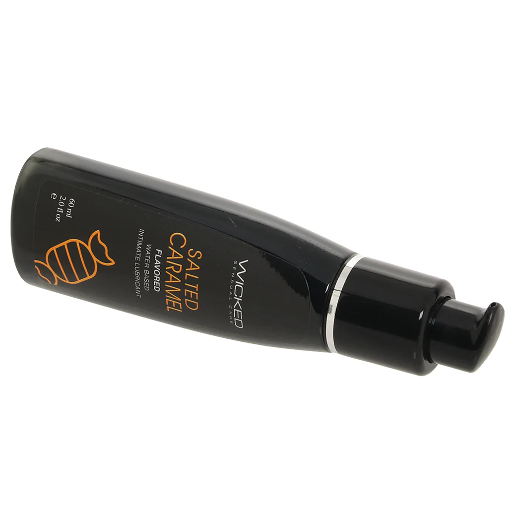 Aqua Flavored Lube 2oz/60ml in Salted Caramel - Image 2