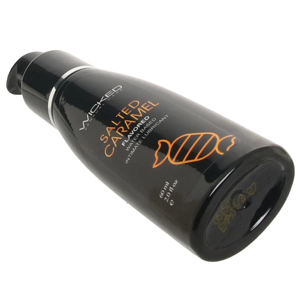 Aqua Flavored Lube 2oz/60ml in Salted Caramel - Image 5