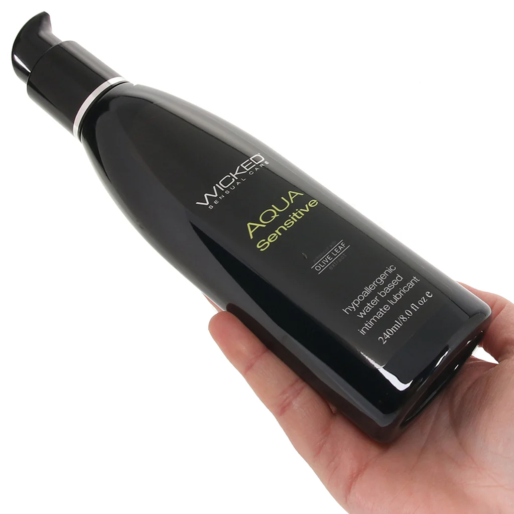 Aqua Sensitive Hypoallergenic Lube 8oz/240ml - Image 4