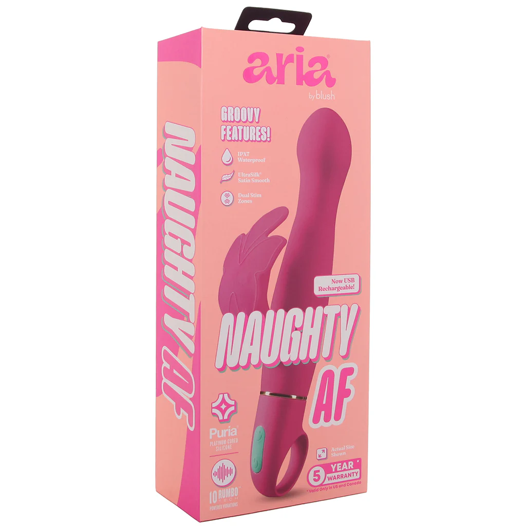 Aria Naughty AF 2.0 RumboTech Rabbit Vibe - Image 9