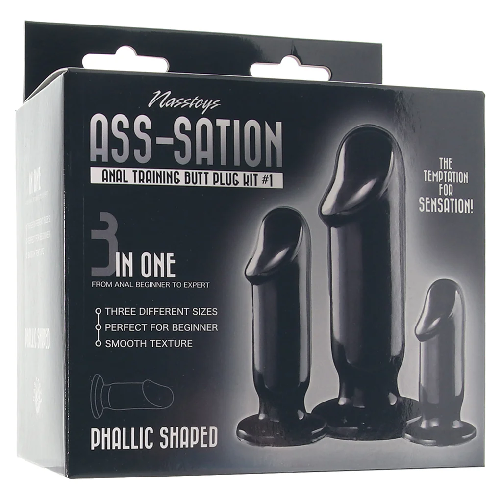 Ass-Sation Anal Training Butt Plug Kit #1 - Image 6