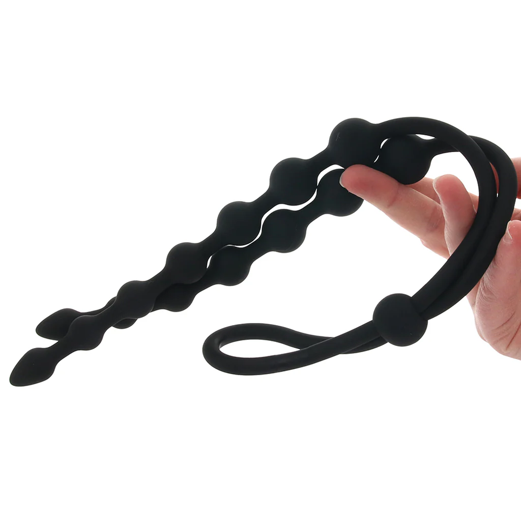 Ass-Station Dual Silicone Anal Beads - Image 4