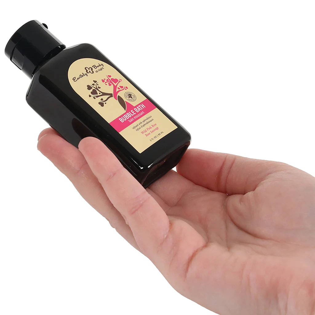At Night Bubble Bath 2oz/60ml in Wild Pink Rose - Image 4