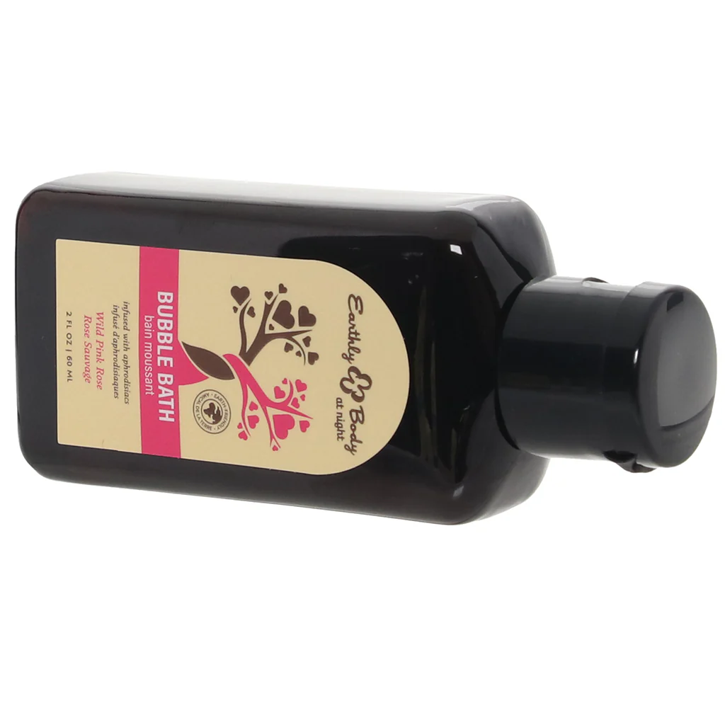 At Night Bubble Bath 2oz/60ml in Wild Pink Rose - Image 5