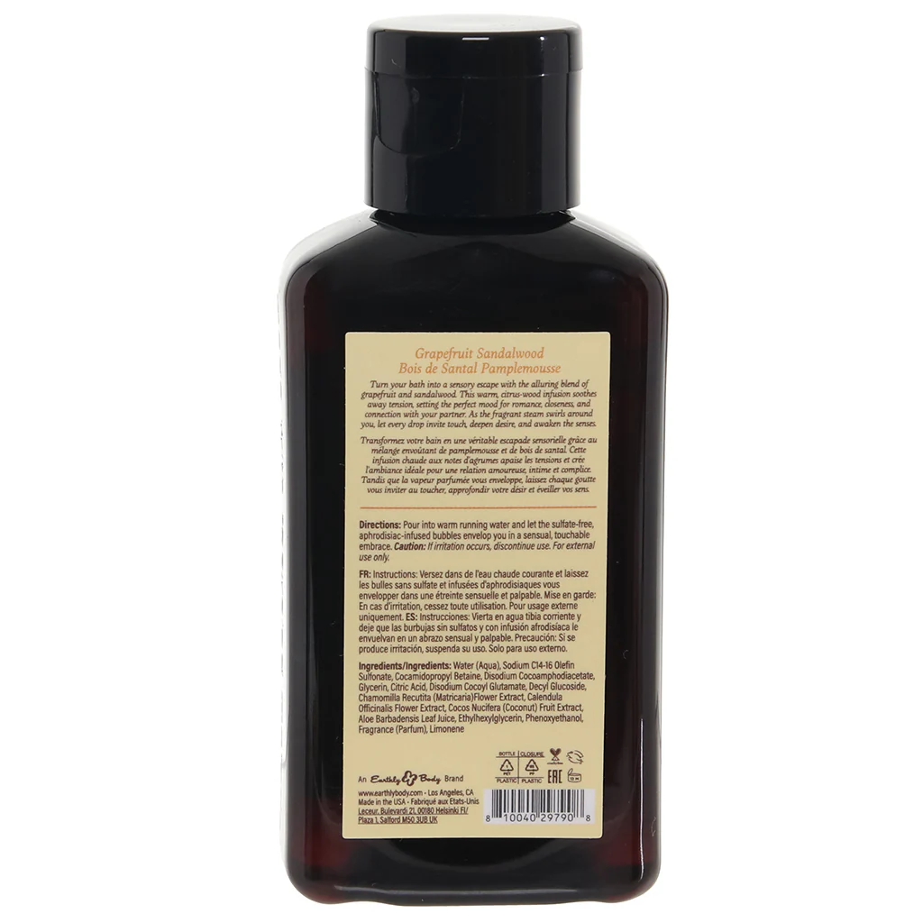 At Night Bubble Bath 2oz/60ml in Grapefruit Sandalwood - Image 9